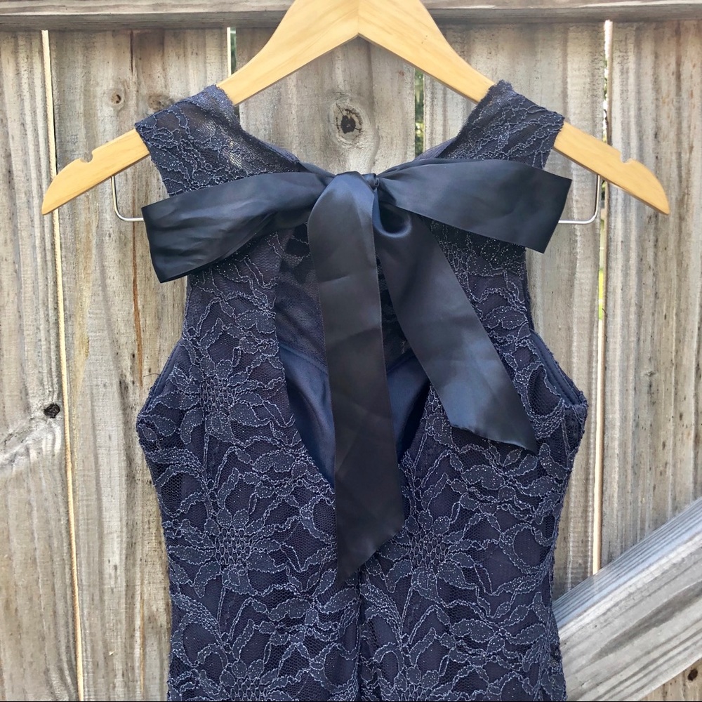 Sparkly bow back dress ✨ 🎀